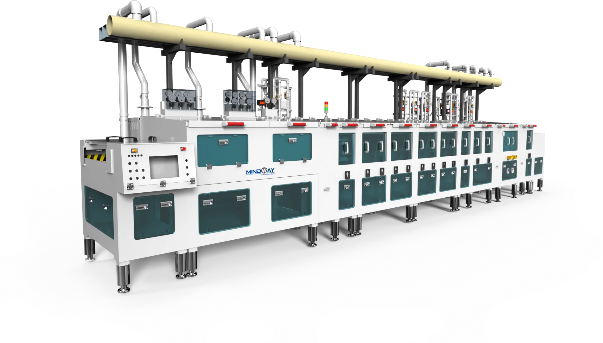 水平式显影蚀刻去膜设备