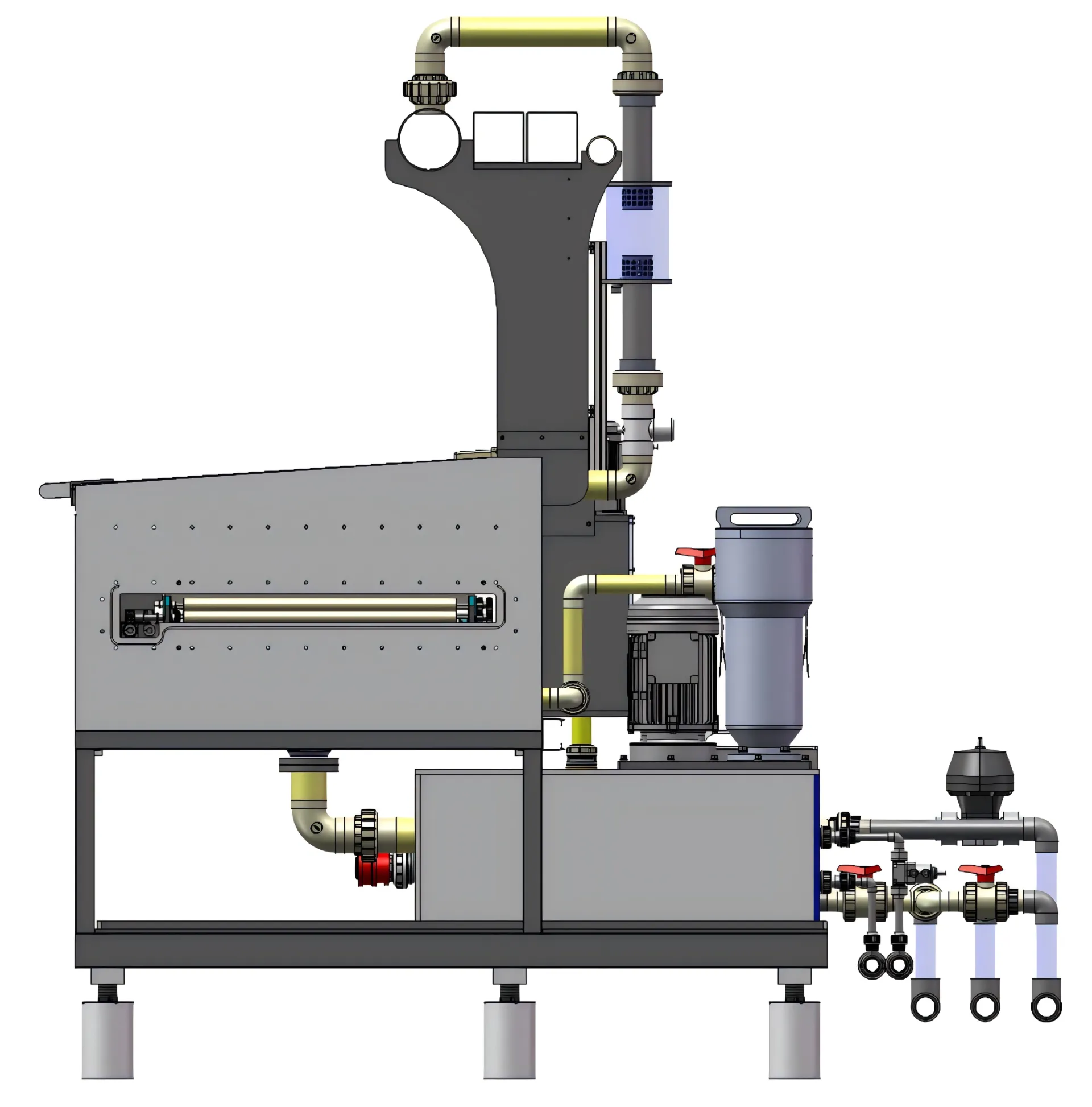 水平式显影蚀刻去膜设备